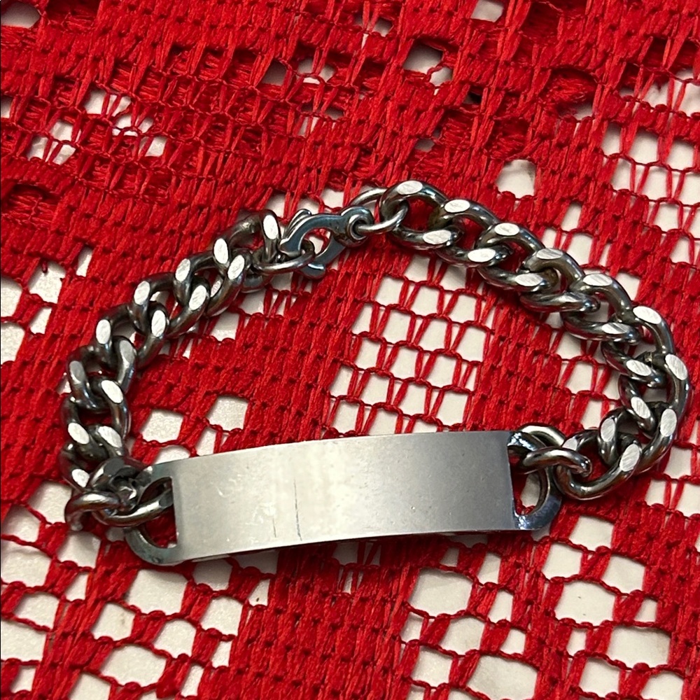 Men’s ID bracelet
